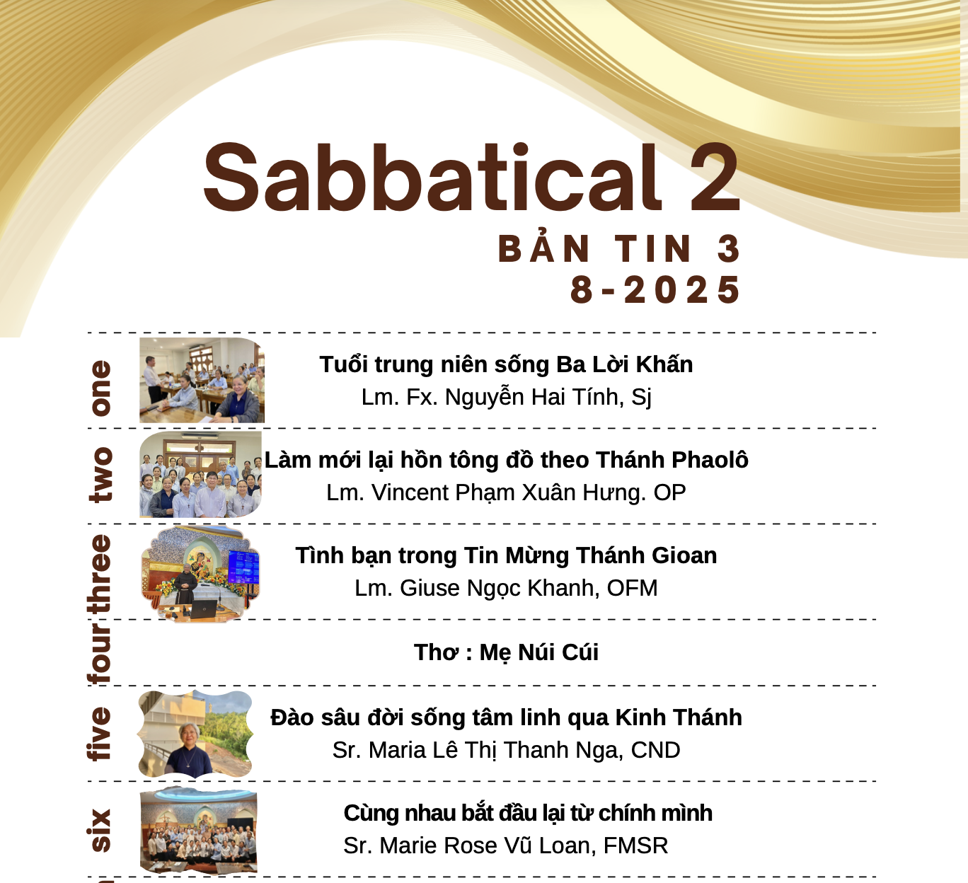 Sabbabtical - Bản tin 3 Tháng 8/2025